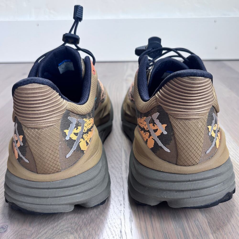 Hoka Stinson 7 Trail Running Sneakers All Terrain Honey Olive Men Size 12 - Picture 6 of 11